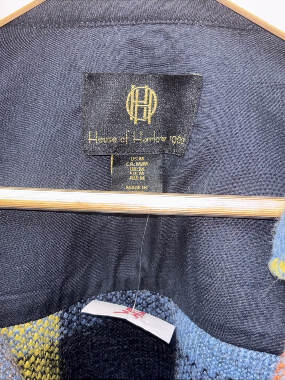 House of Harlow 1960 Plaid Wool-Blend Shacket – NWT - Size M - Picture 4 of 5